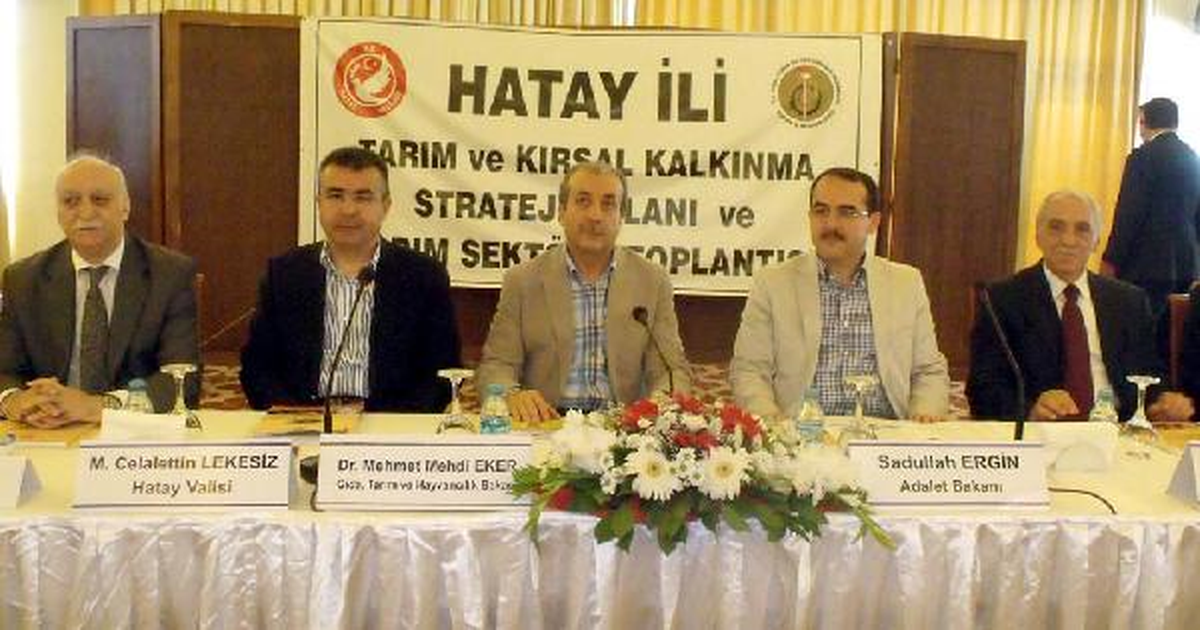 Bakan Eker: Hatay\'ın Potansiyelini Arttırmak İçin Çalışıyoruz (2)