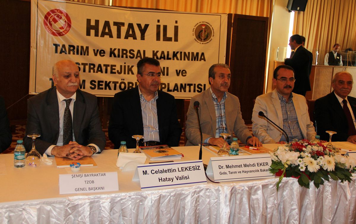 Bakan Eker ve Bakan Ergin Hatay\'da (2)