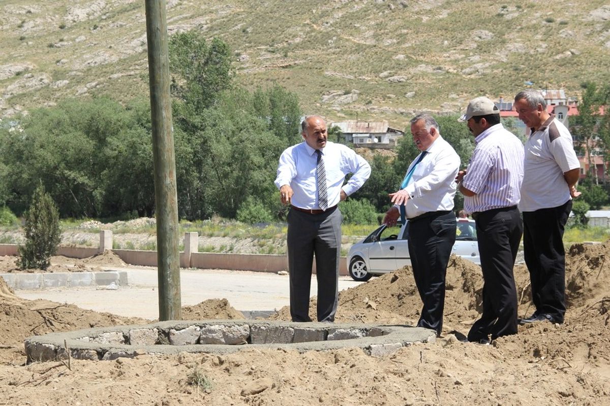 Belediye Başkanı Polat, Çalışma Alanlarını İnceledi