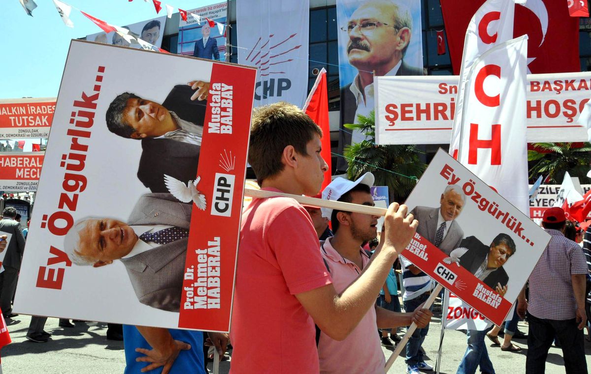 CHP Lideri Kılıçdaroğlu Zonguldak\'ta