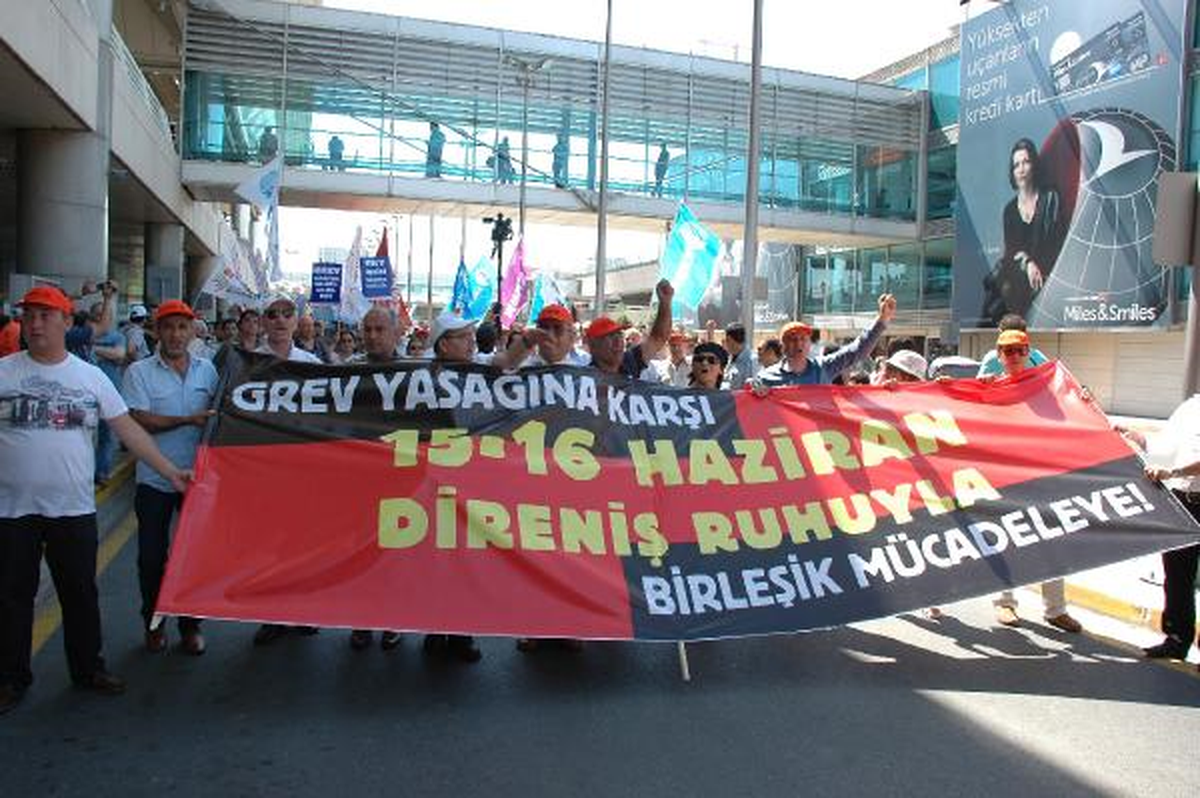 Kovulan THY İşçilerine Destek Devam Ediyor