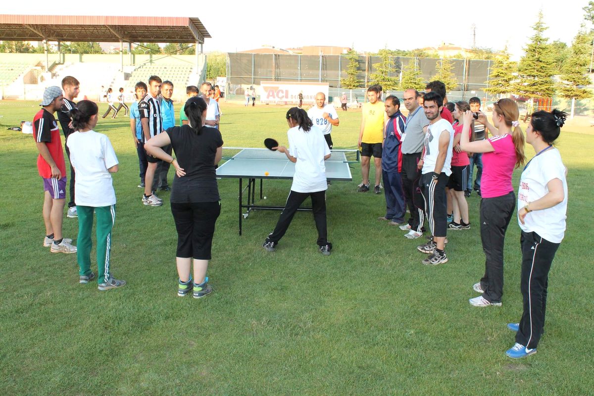 Olimpiyat Hazırlıkları Ahi Stadı\'nda Devam Ediyor