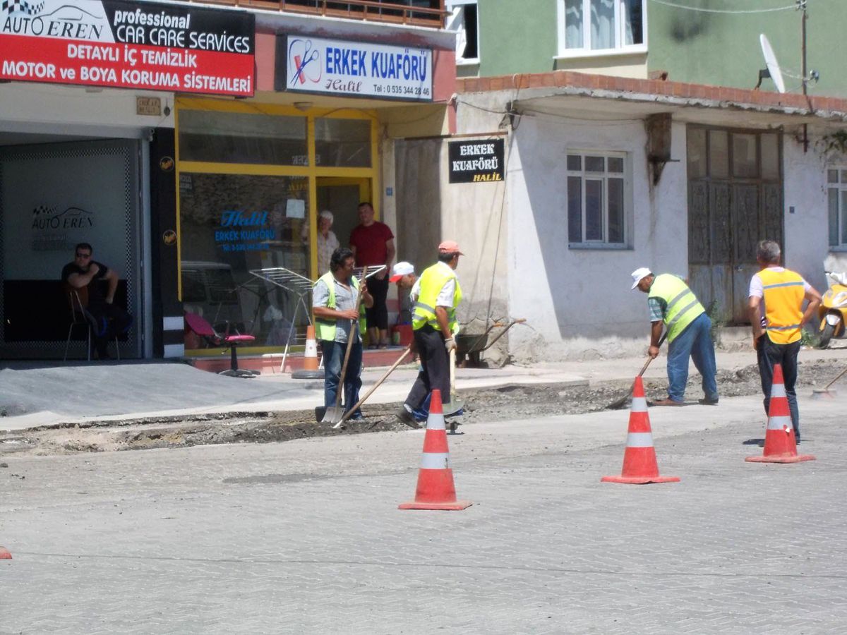 Şarköy\'de Yol Bakım Çalışmaları Hızlandı