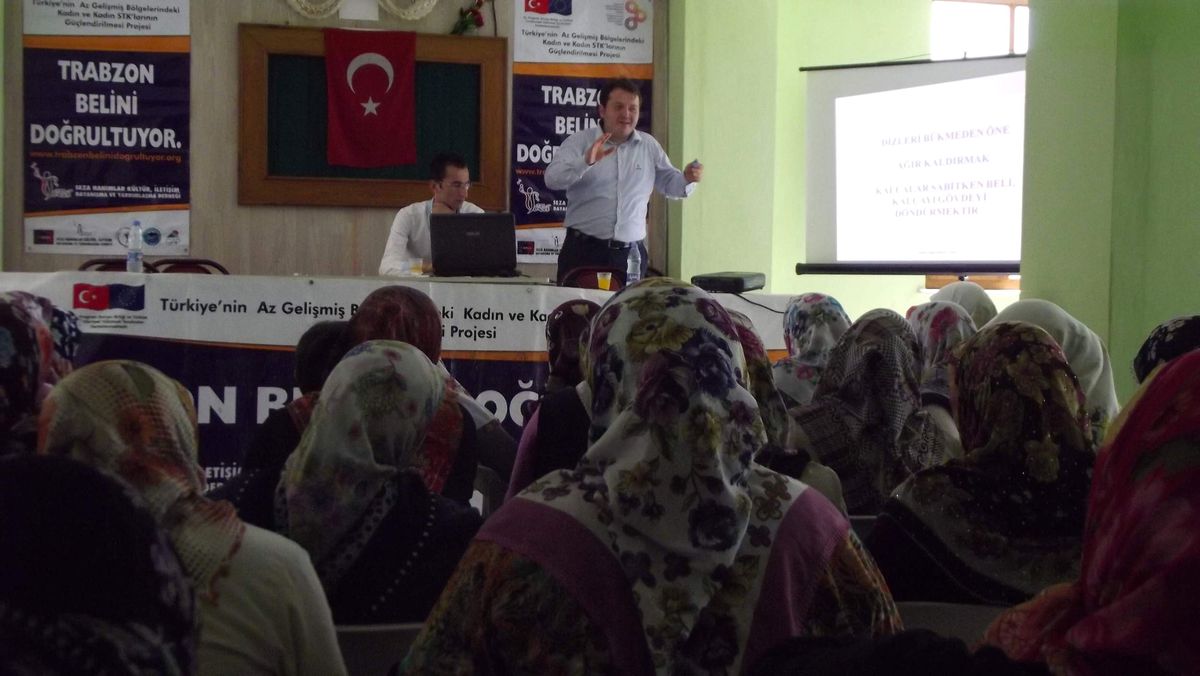 Trabzon Belini Doğrultuyor