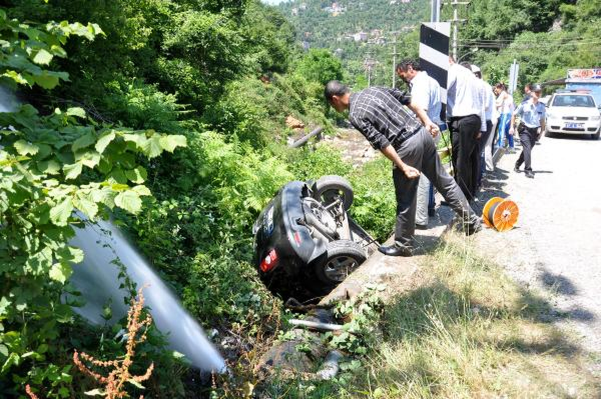 Zonguldak\'ta Kaza: 2 Yaralı