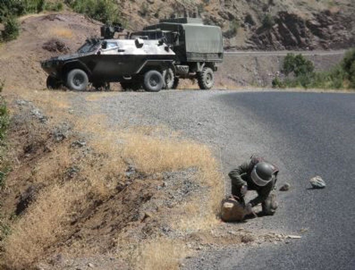 Hakkari\'de Patlayıcı Maddenin Bulunması