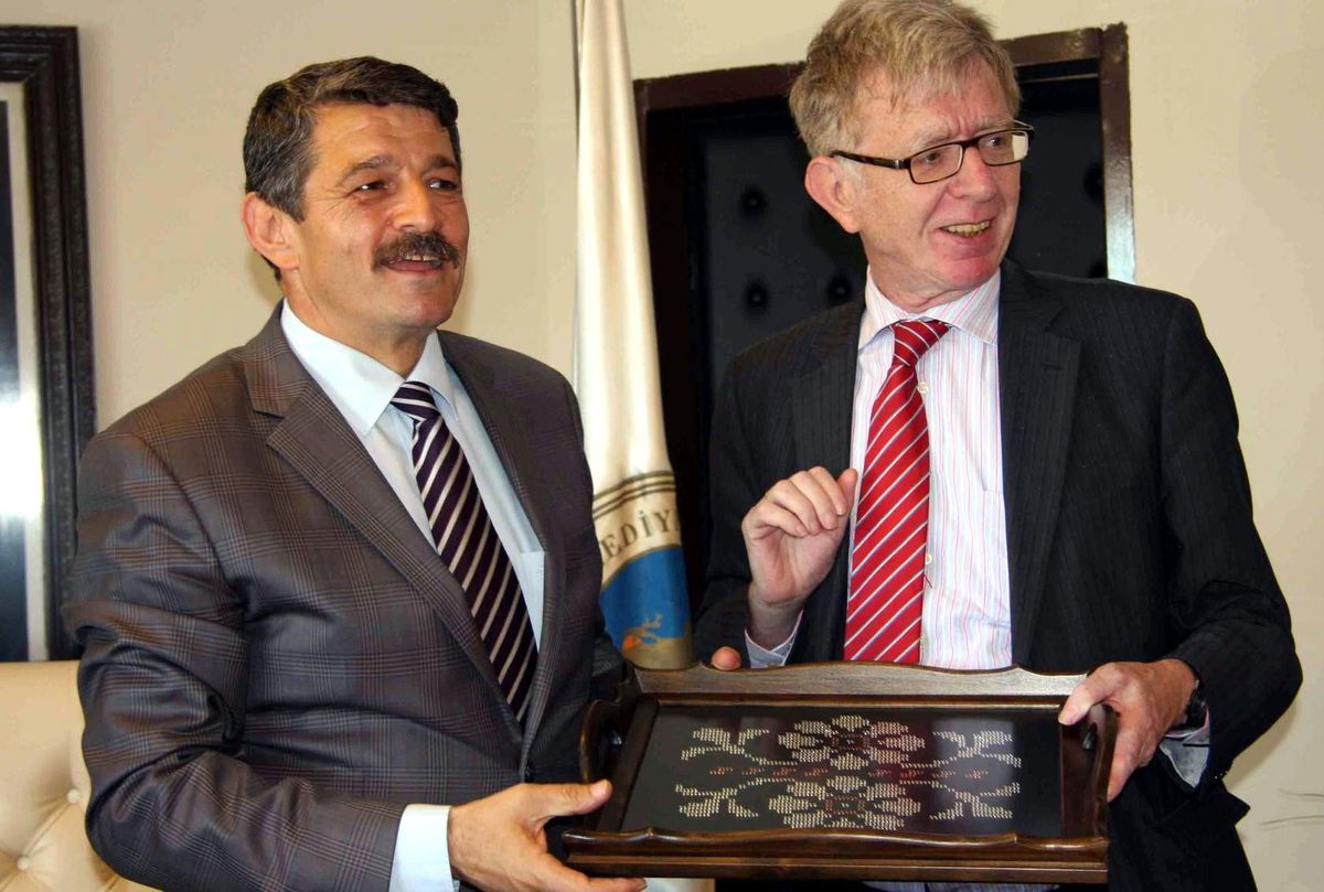 Alman Milletvekili Bartın Belediye Başkanı\'nı Ziyaret Etti