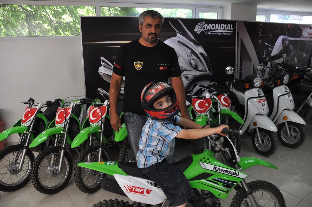Çocuklara Motosiklet Eğitimi Verilecek