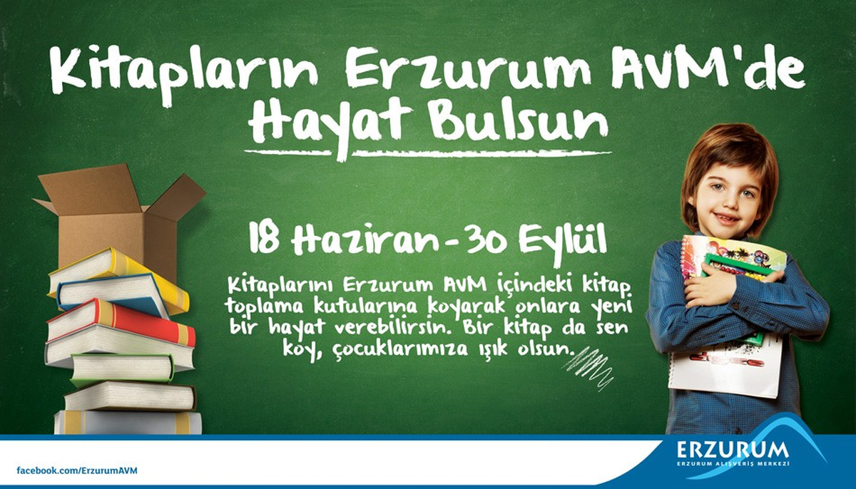 Eski Kitaplar Erzurum Avm\'de Hayat Buluyor…