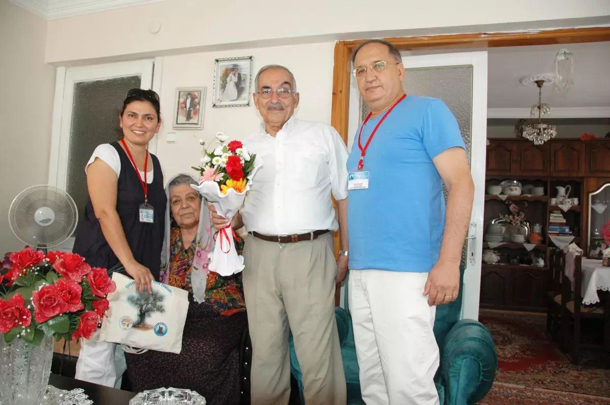 Kıdemli Hemşerilere 'Babalar Günü' Ziyareti