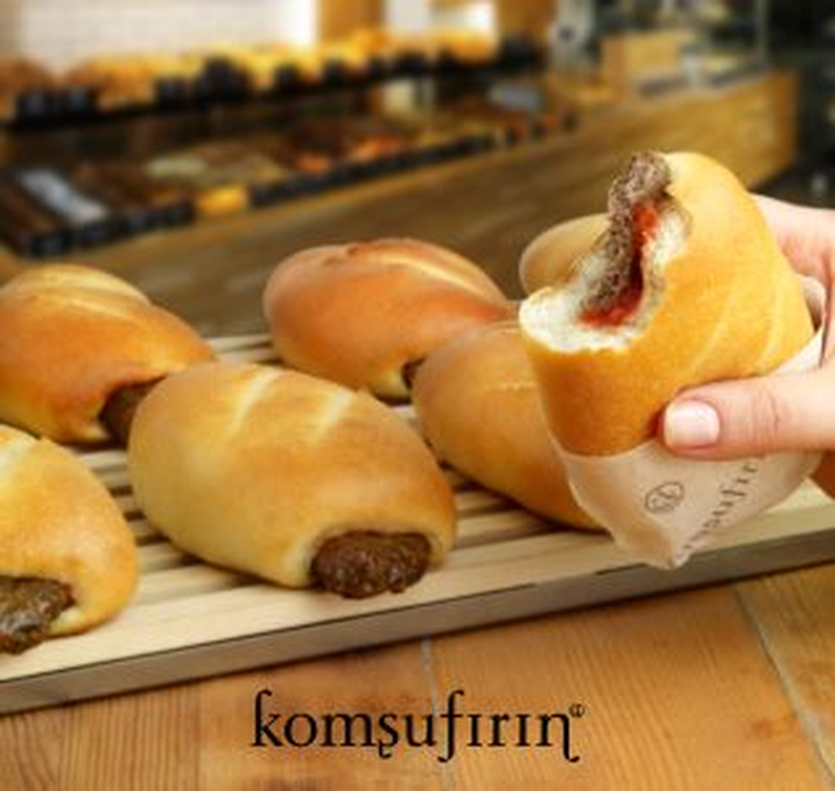 Komşufırın\'dan Homini Köfteli Ekmek