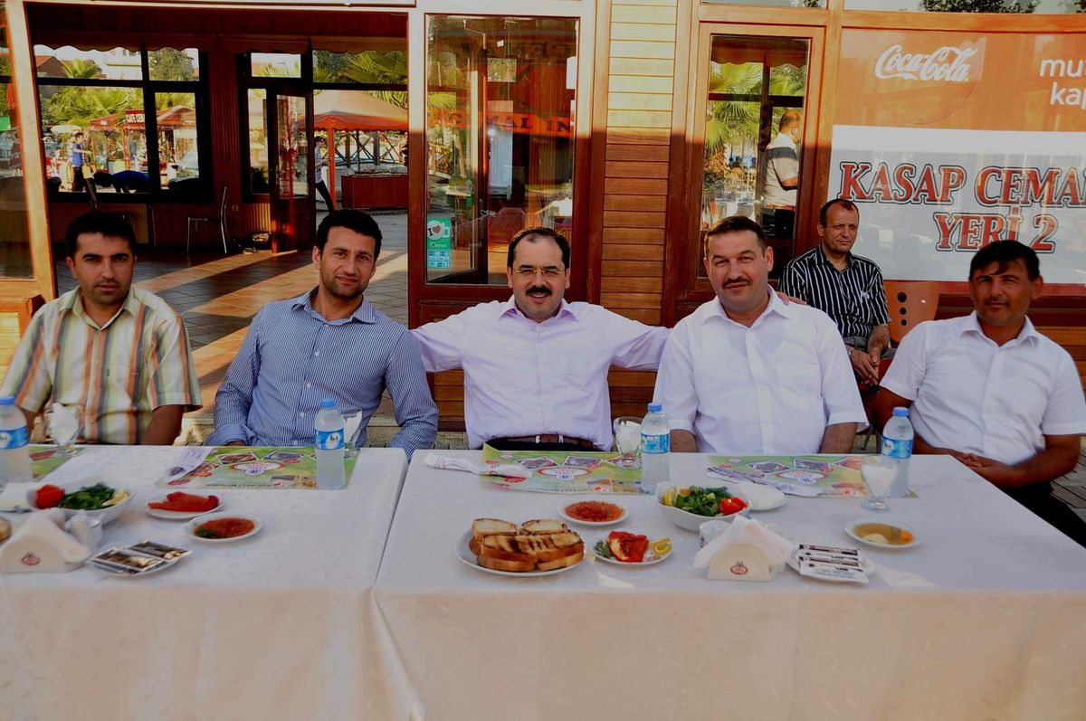 Korganlılar Başkan Ayaz\'ı Ağırladı