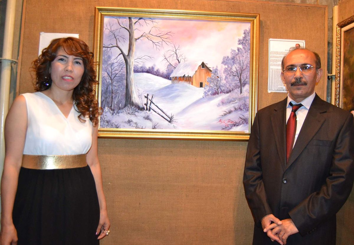 \'Renklerin Dili\' Resim Sergisi Açıldı
