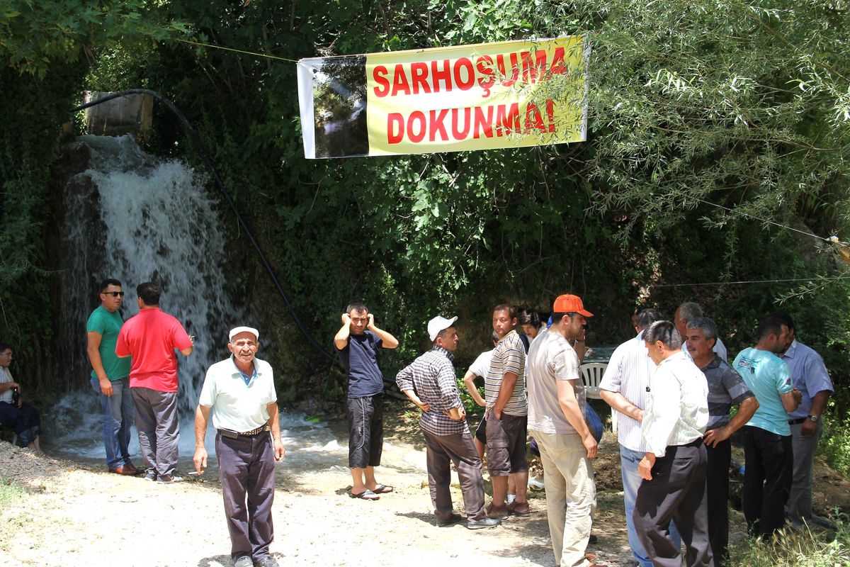 Sarhoş Çayı\'nda Piknikli Eylem
