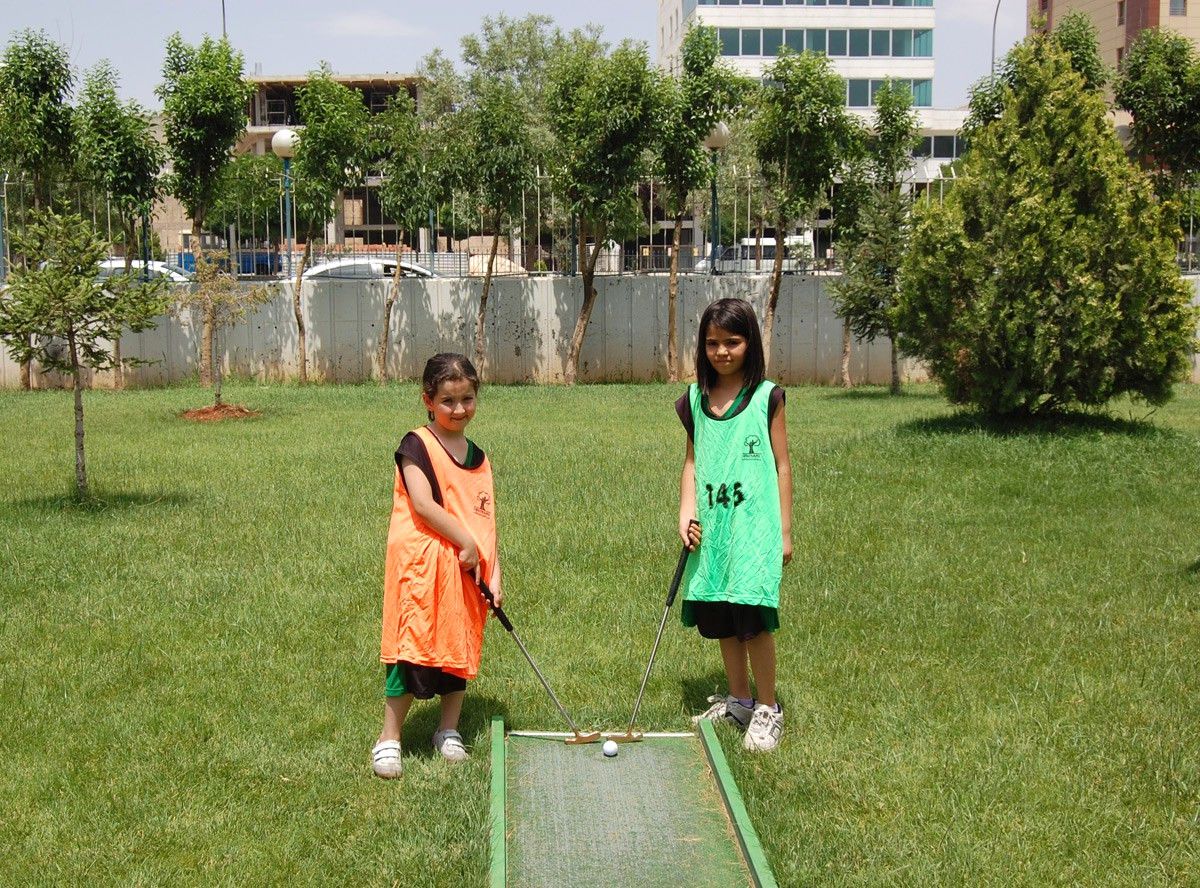 Şehitkamil\'de Mini Golf Heyecanı Yaşandı