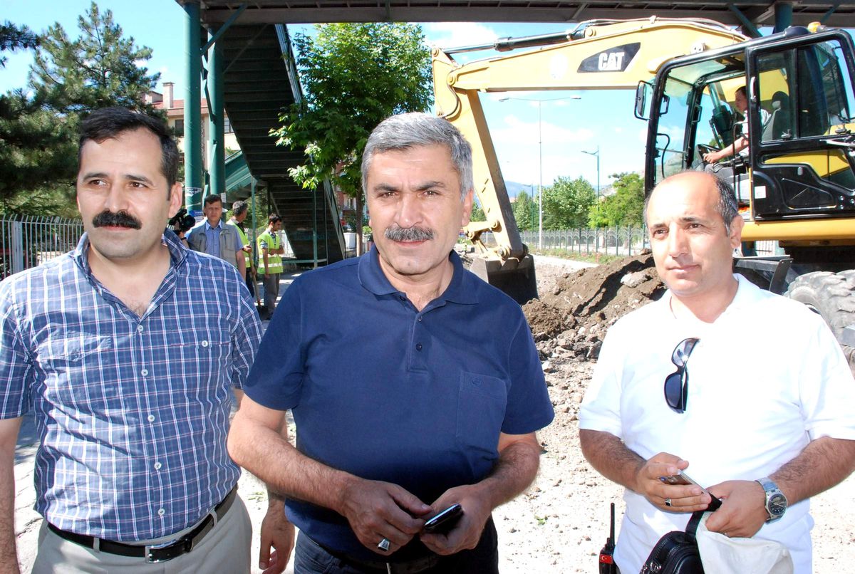Tokat-Sivas Karayolunda Asfalt Çalışması
