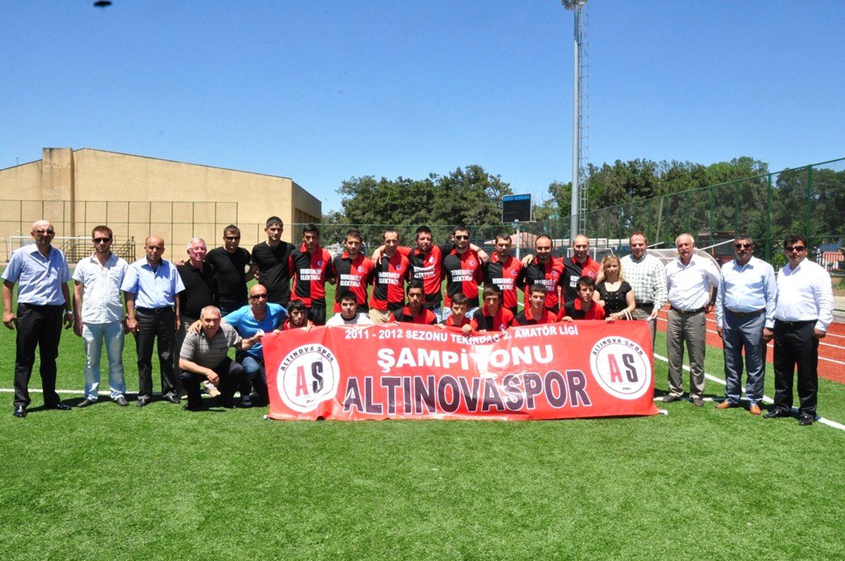 2. Amatör Küme Şampiyonu Altınovaspor Oldu