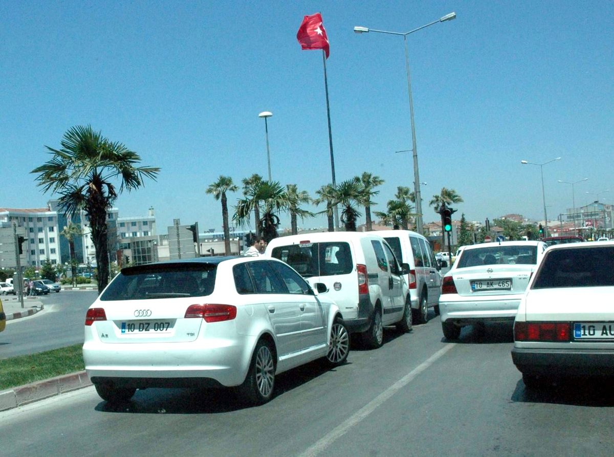 Balıkesir\'de Trafik