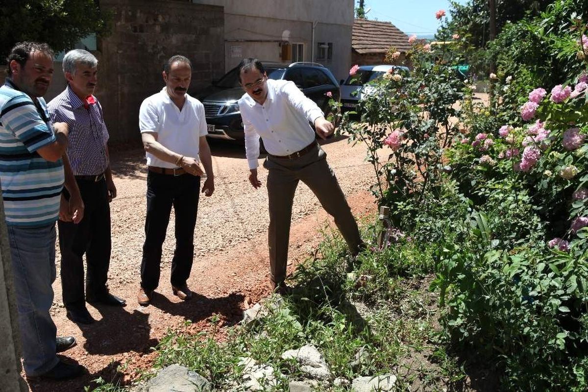Başkan Ayaz, Fatih Mahallesinde İncelemelerde Bulundu