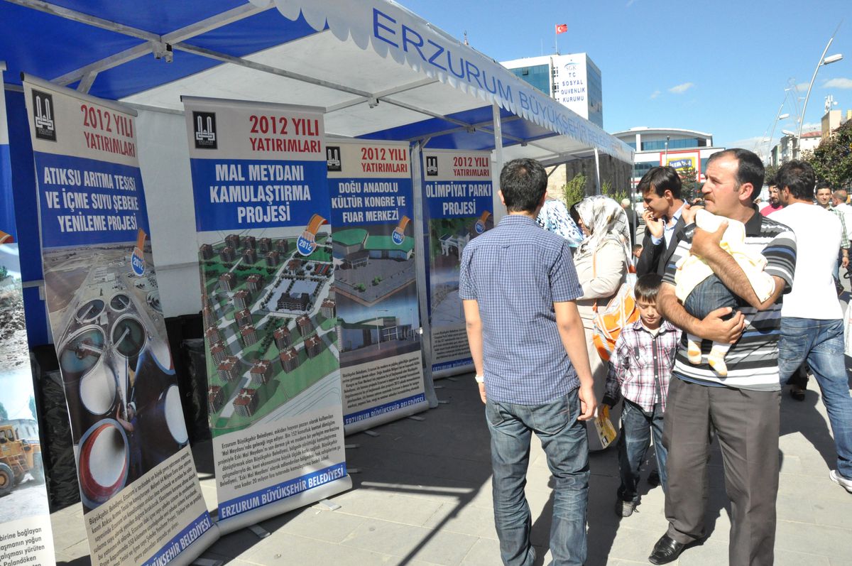 Büyükşehir 2012 Yatırımları Görücüye Çıktı