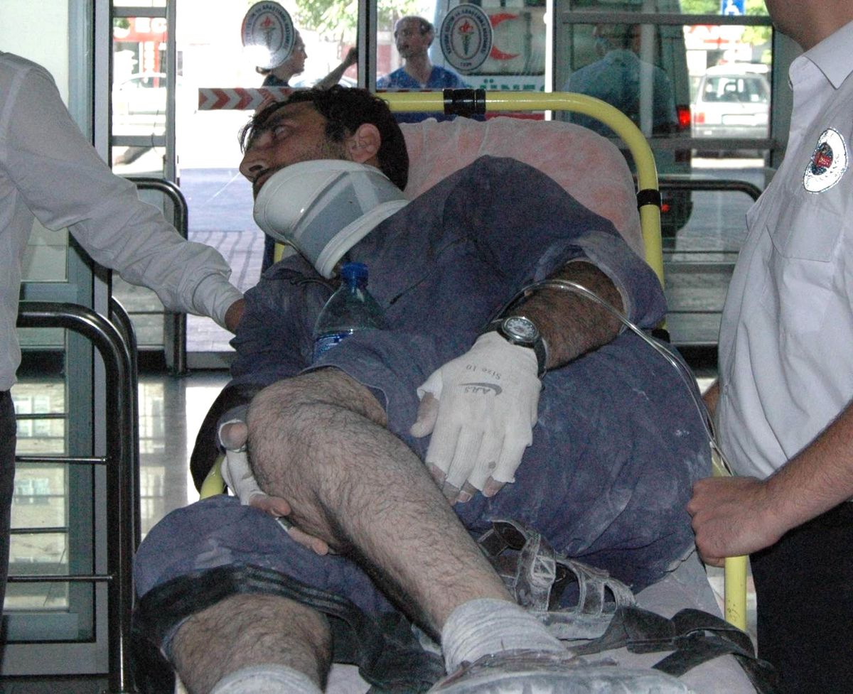 İnşaat İşçisi Ölümden Döndü