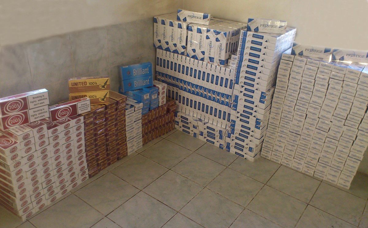 Jandarmadan Kaçak Sigara ve Uyarıcı Hap Operasyonu