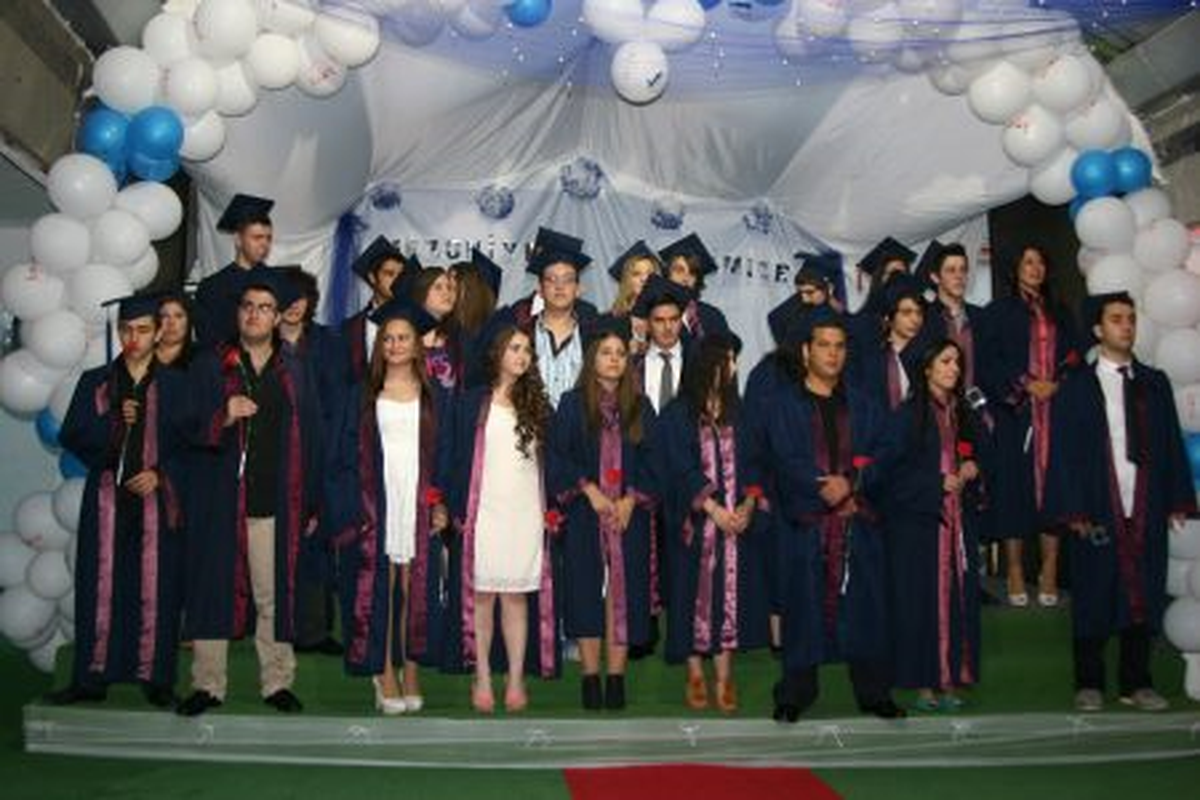 Koza Koleji 12.Yıl Mezunlarını Coşkuyla Uğurladı