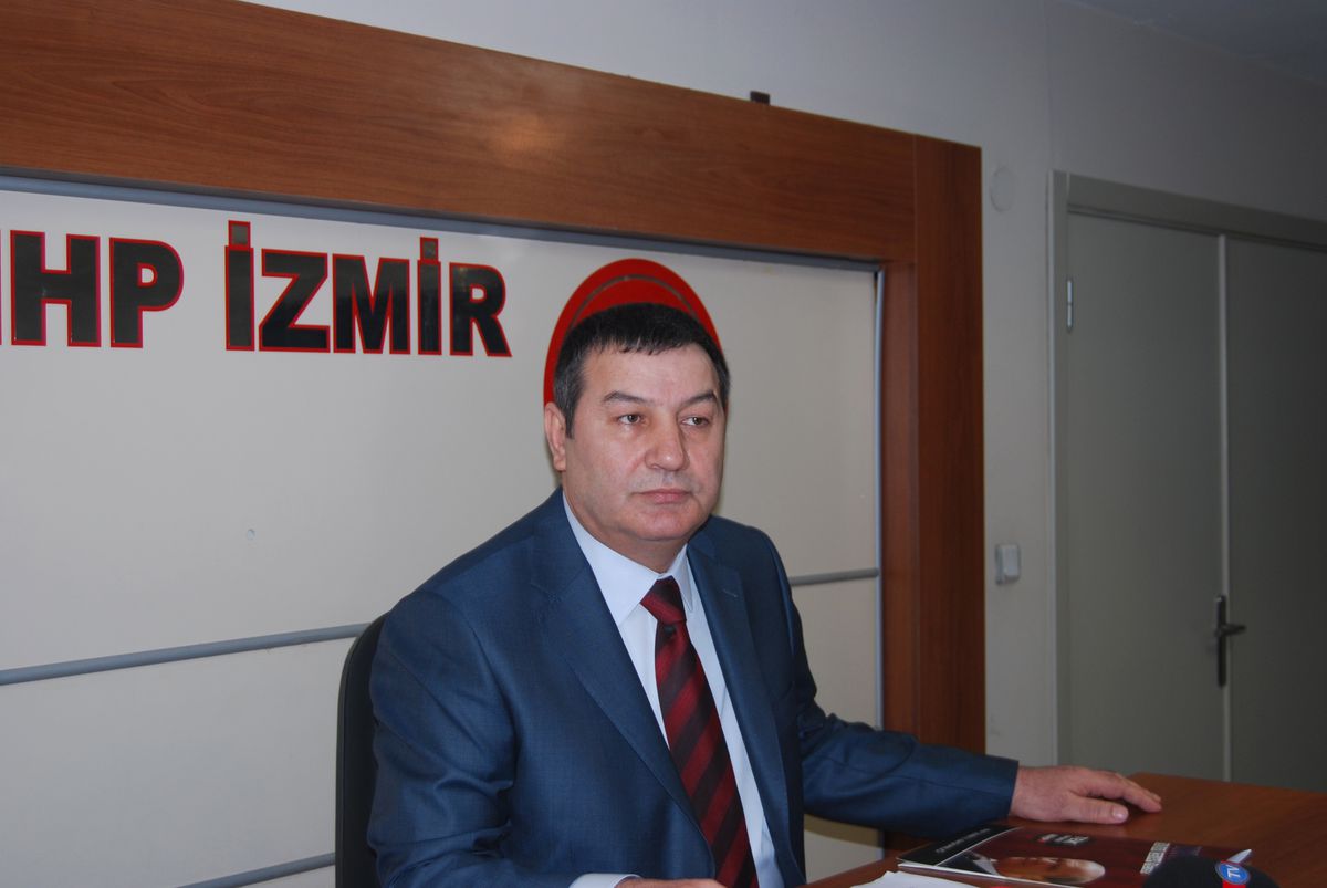 MHP İzmir Sekiz Şehit Basın Açıklaması
