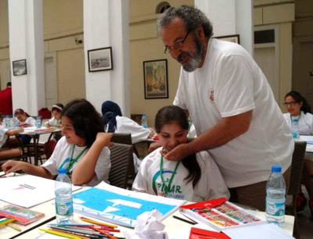 Minik Ressamların Eserleri Göz Kamaştırdı