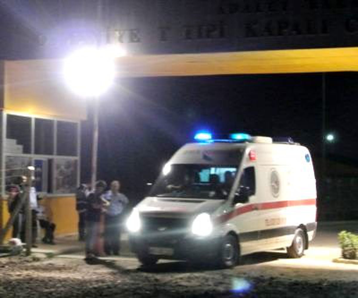Osmaniye T Tipi Cezaevi\'nde Yangın