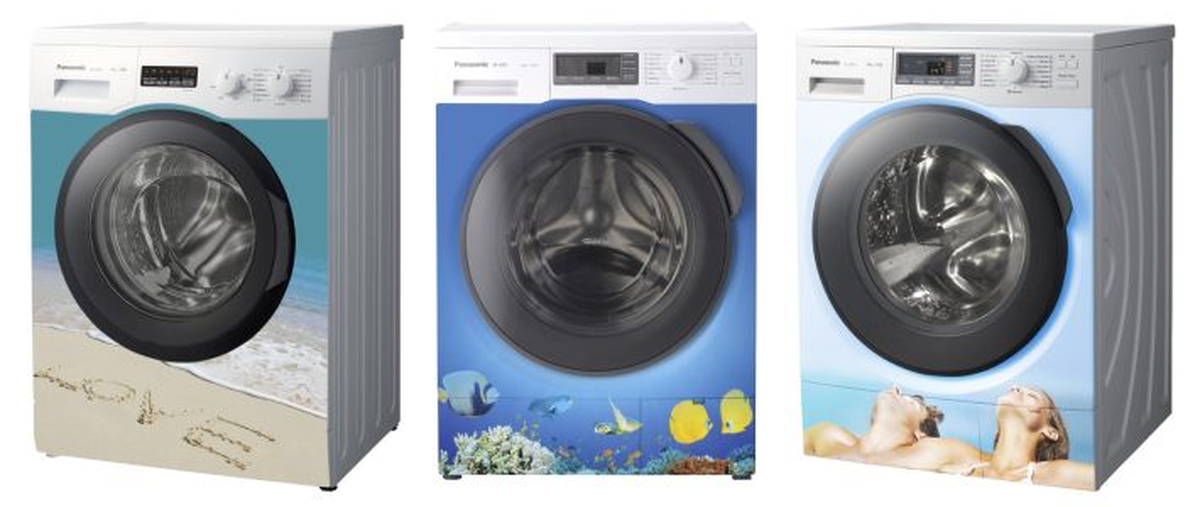 Panasonic Çamaşır Makineleri Banyoları Renklendirecek!