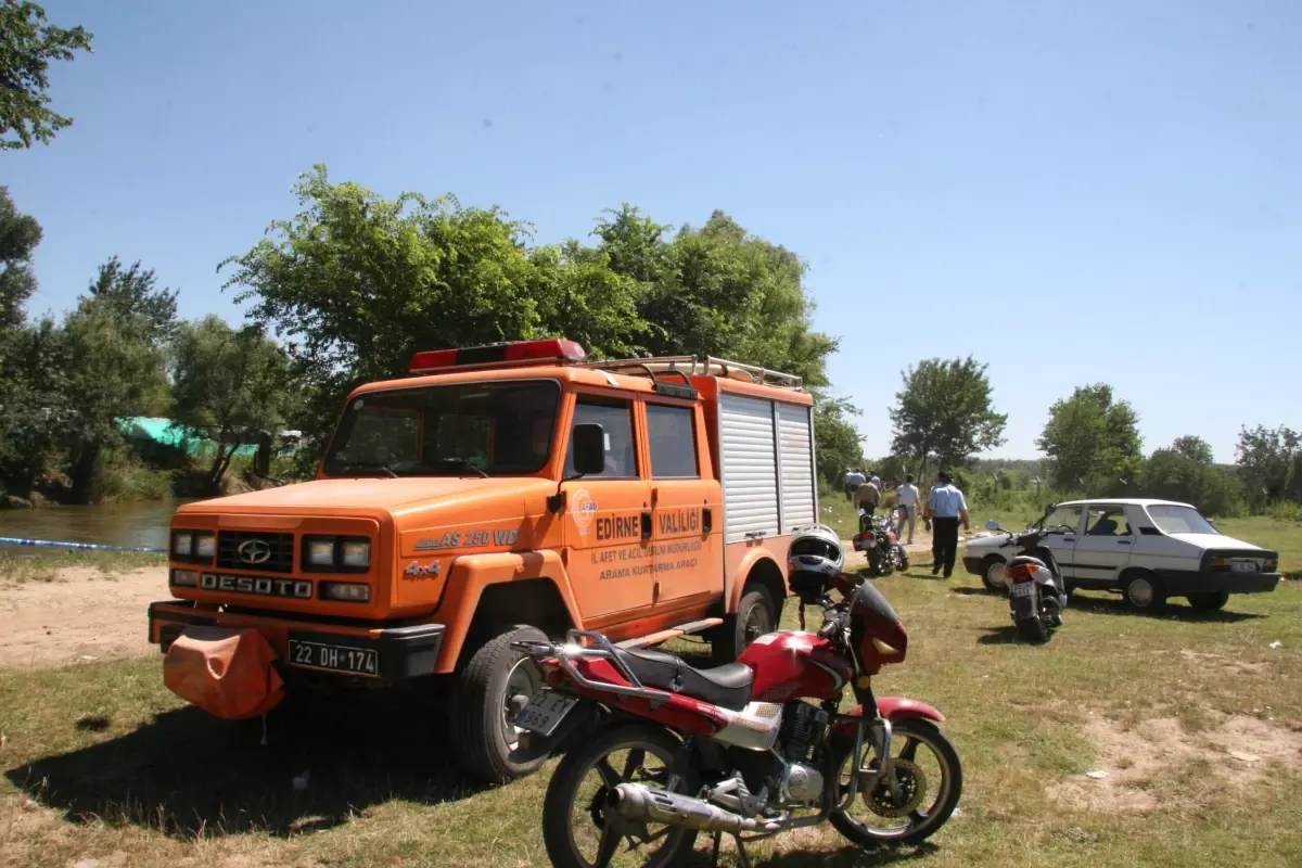 Tunca Nehrinde Boğulan Şahsın Cesedi 3 Sonra Bulundu