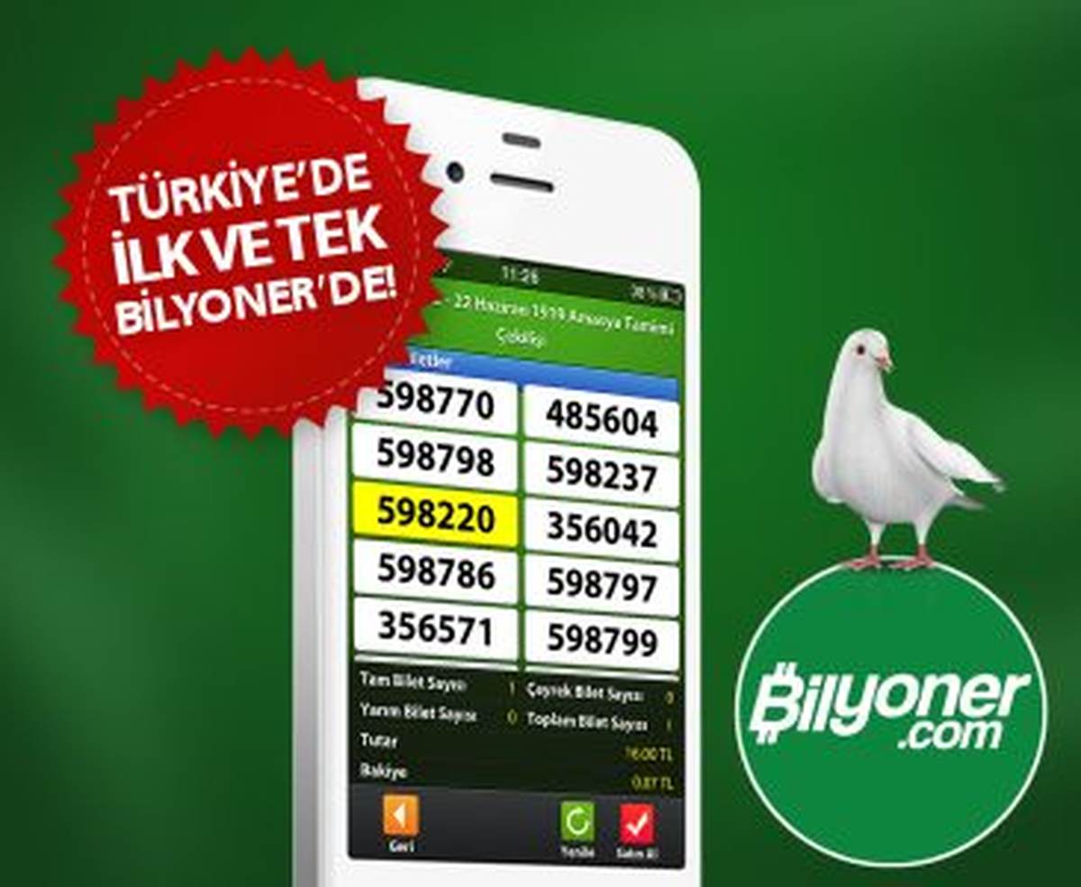 Türkiye\'de İlk Defa Talih Kuşu Cebinizde!