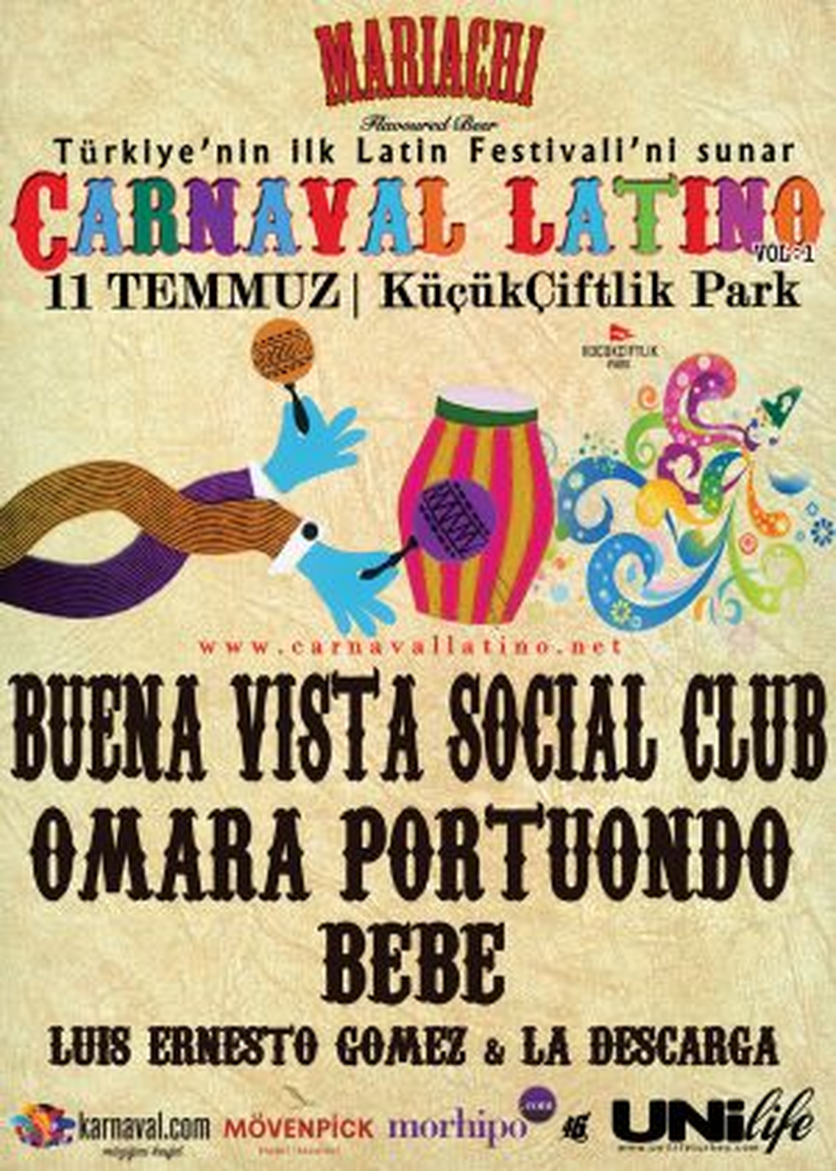 Türkiye\'nin ilk Latin Festivali "Carnaval Latino"