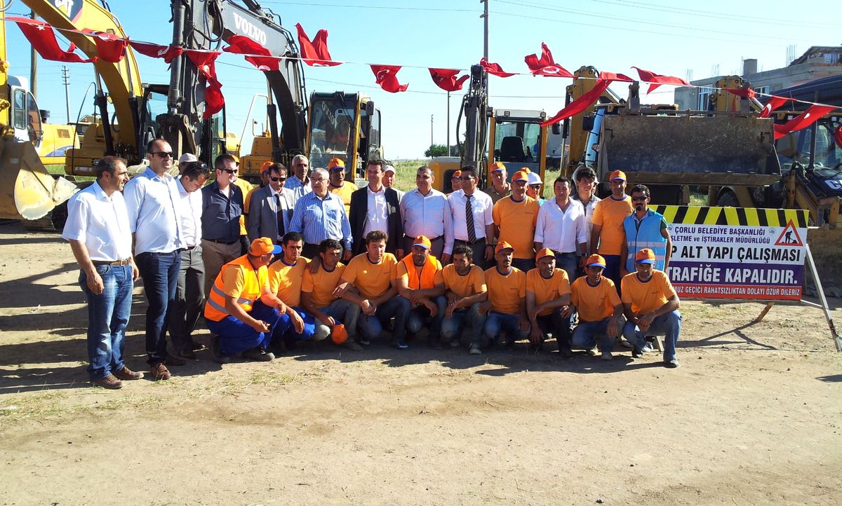 4. Etap Altyapı Çalışmalarının Startı Verildi