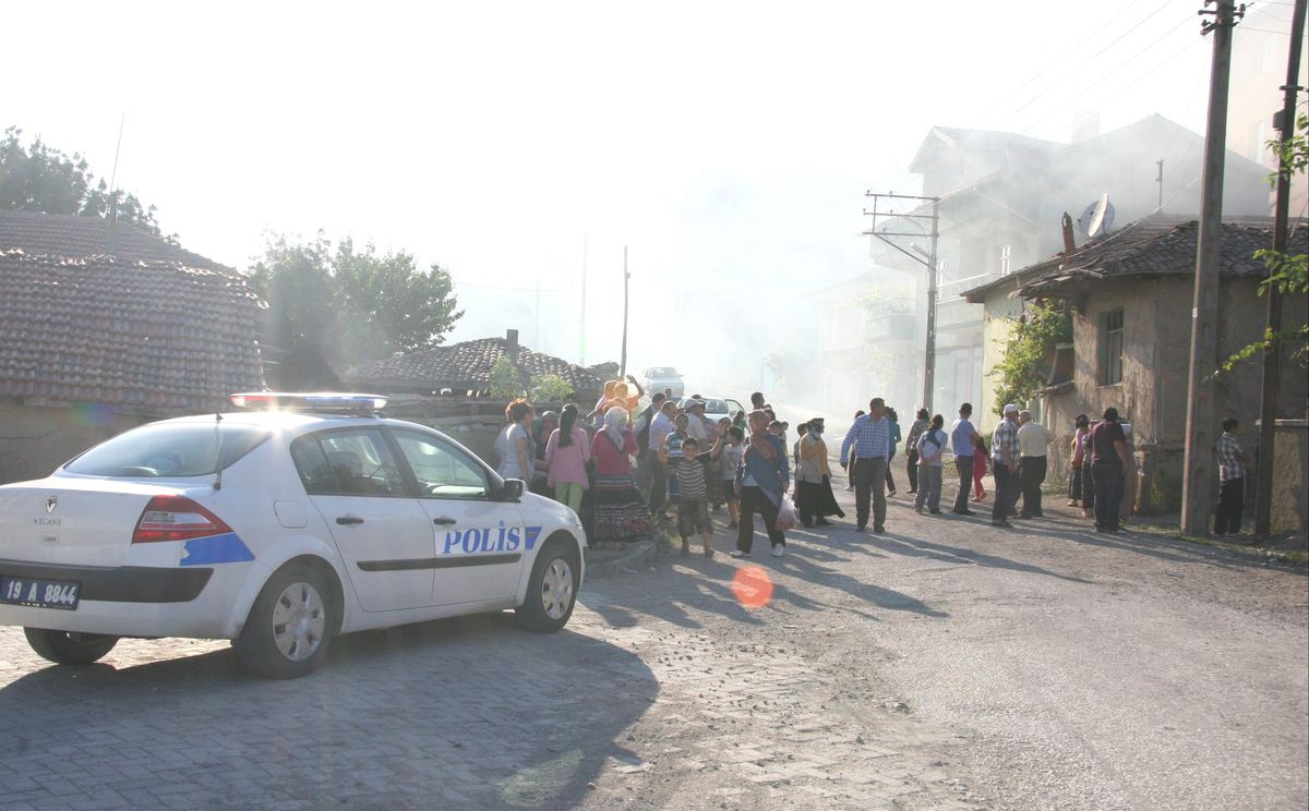 Ahşap Evde Yangın