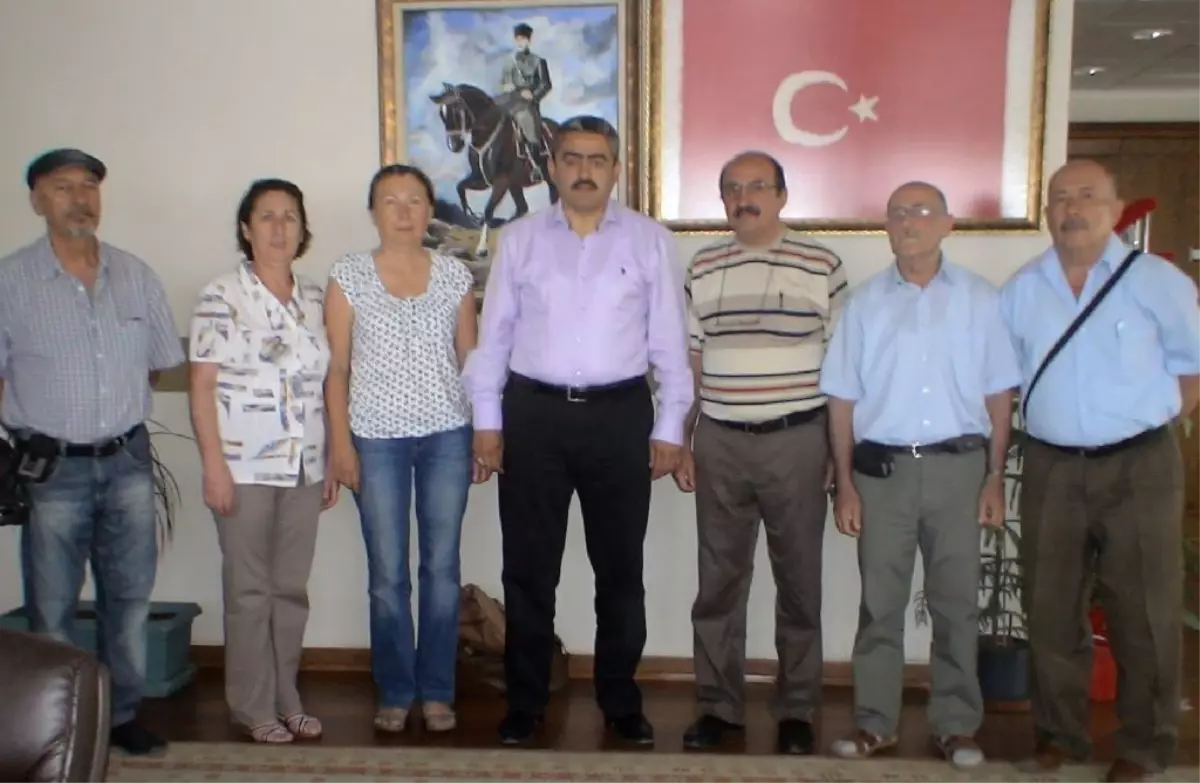 Emekliler Derneğinden Başkan Alıcık\'a Ziyaret