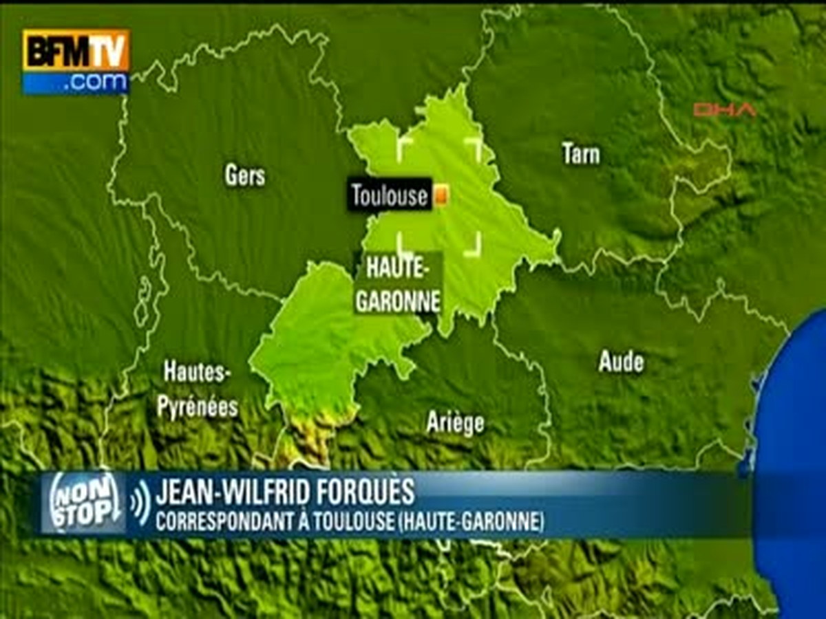 Fransa\'da Silahlı Saldırgan Bankada 4 Kişiyi Rehin Aldı Fransa\'nın Güneyindeki Toulouse Şehrinde...