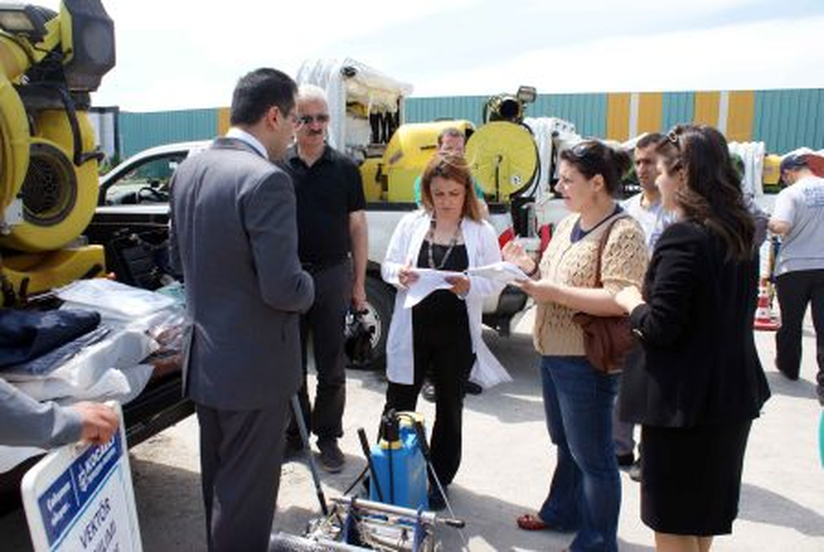 İlaçlama Filosu Göz Açtırmayacak