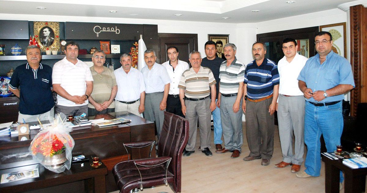 İskilip Esnaf Odası\'ndan Çesob\'a Ziyaret