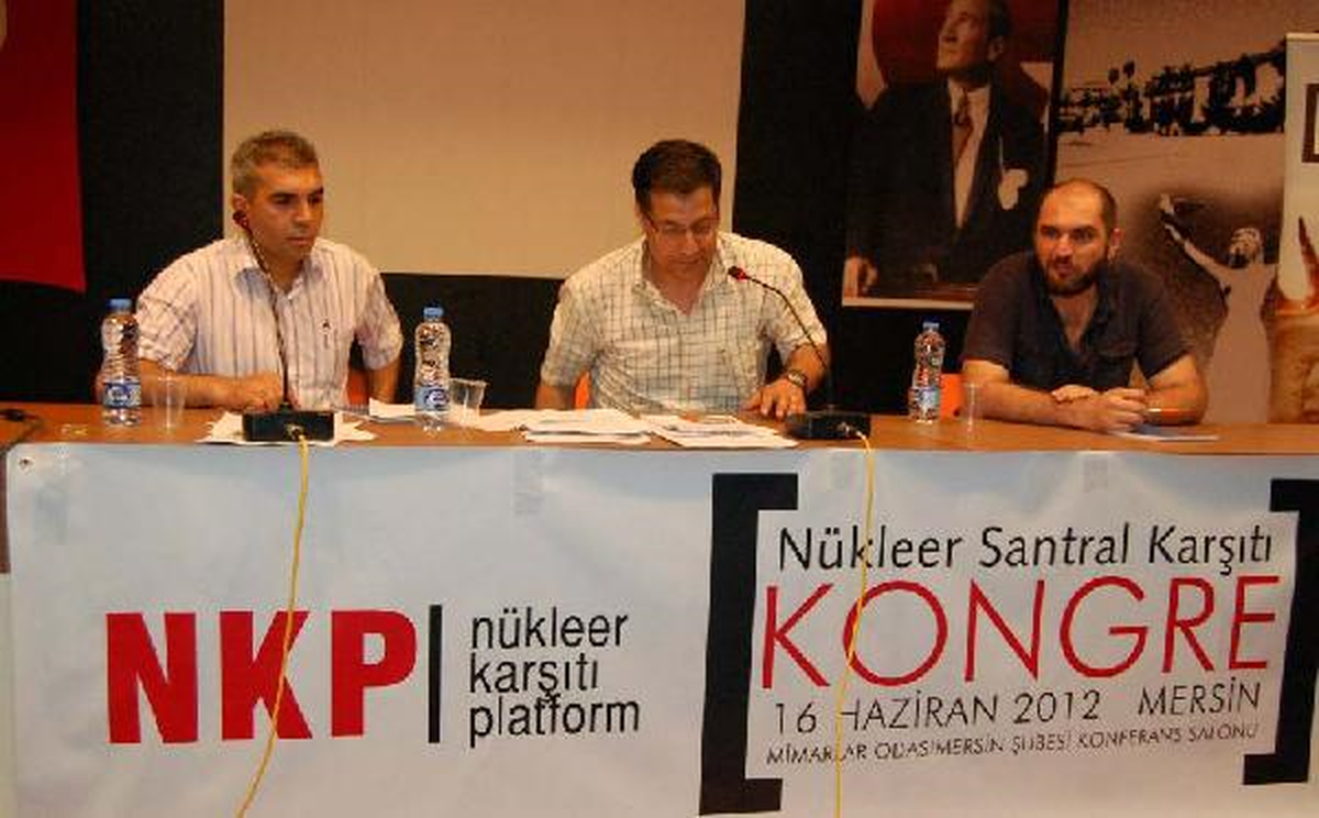 Mersin\'de \'Nükleer Karşıtı Kongre\'