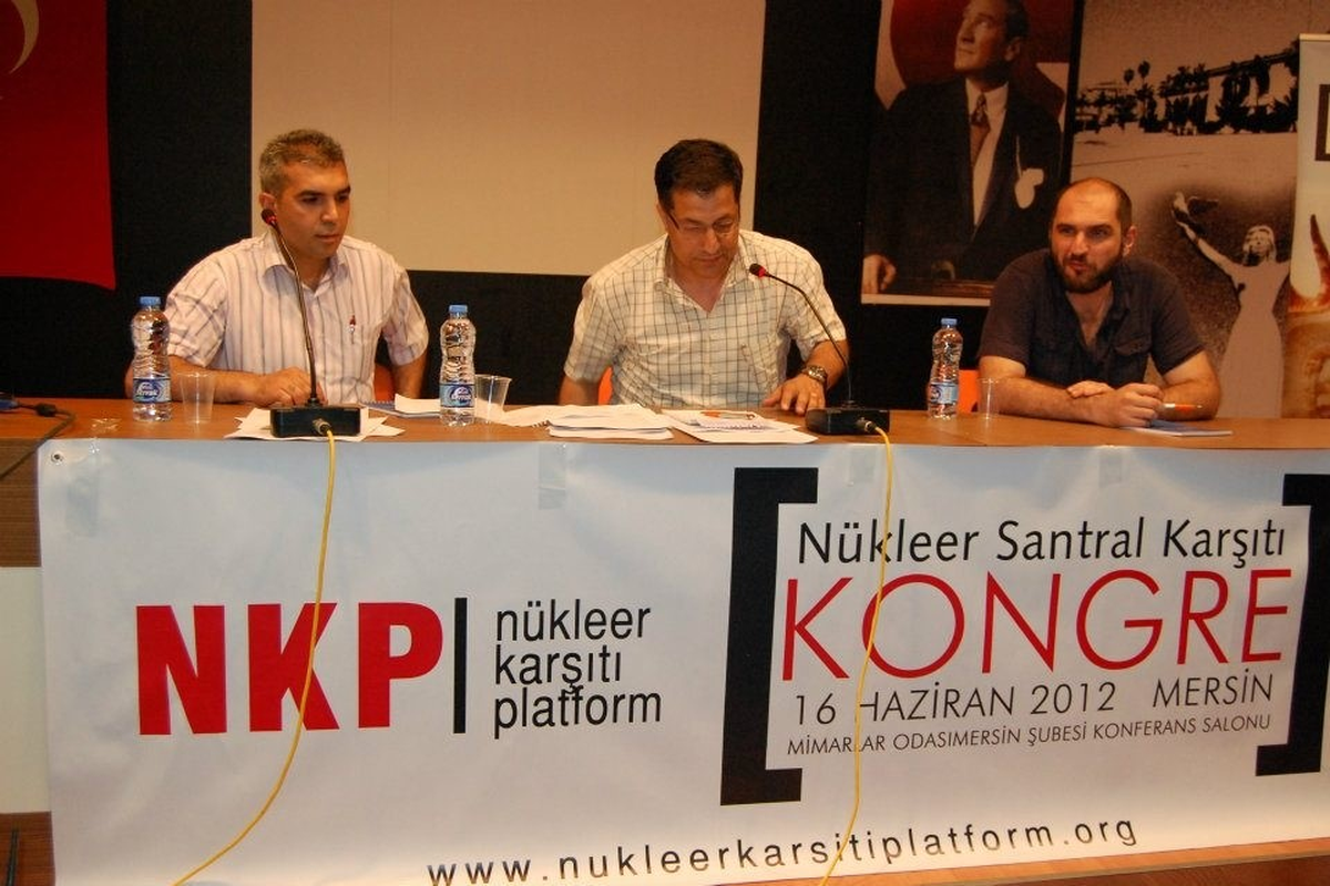 Mersin\'de \'Nükleer Santral Karşıtı Kongre\'
