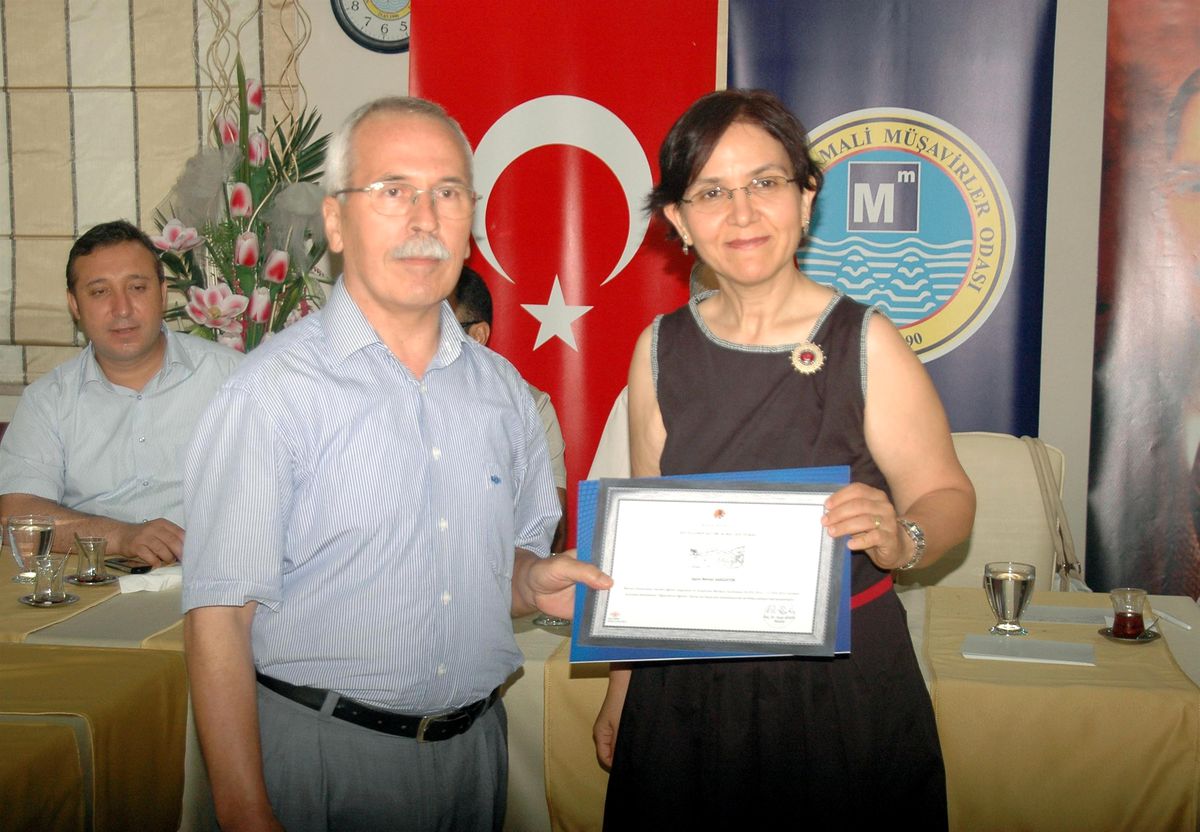 Mersin Smmmo\'nda Sertifika Töreni