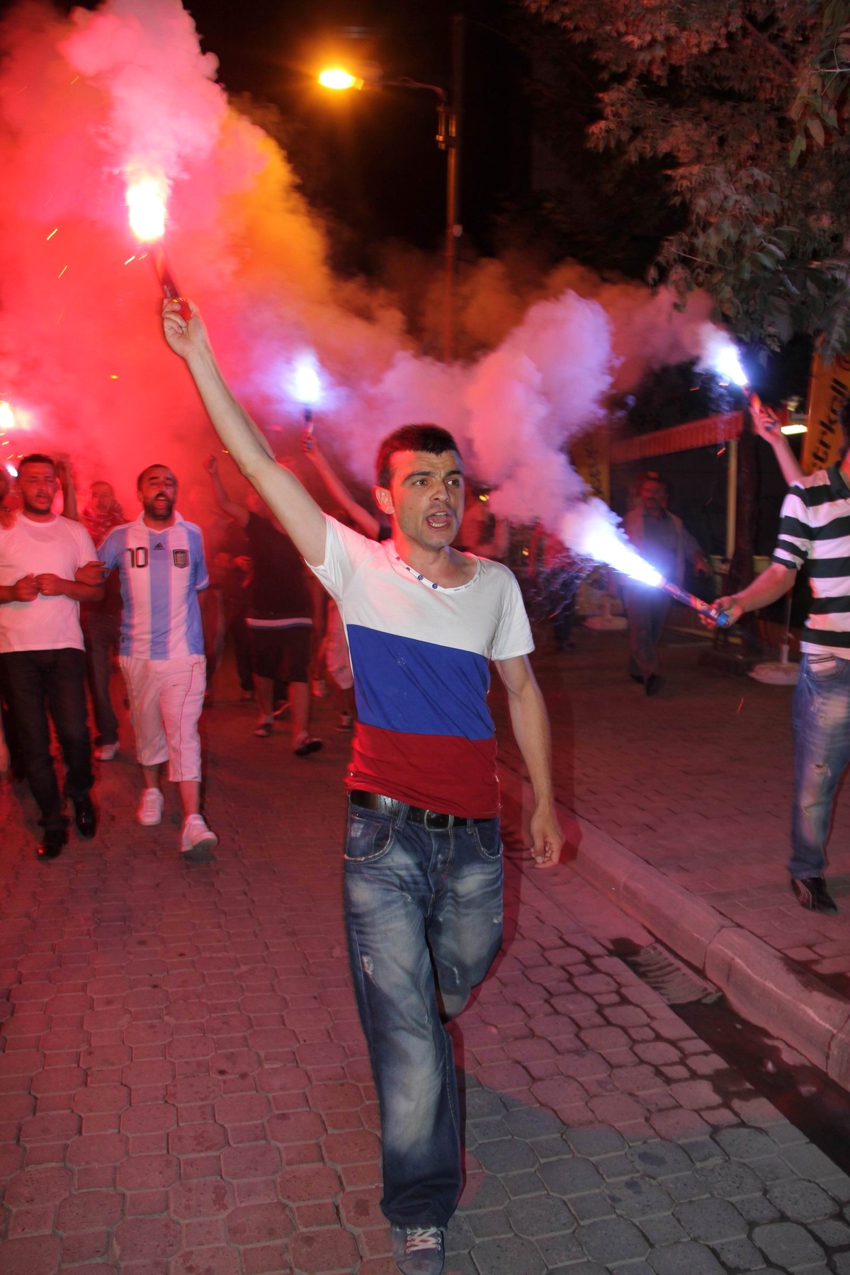 Samsunspor Taraftarları Terörü Protesto Etti