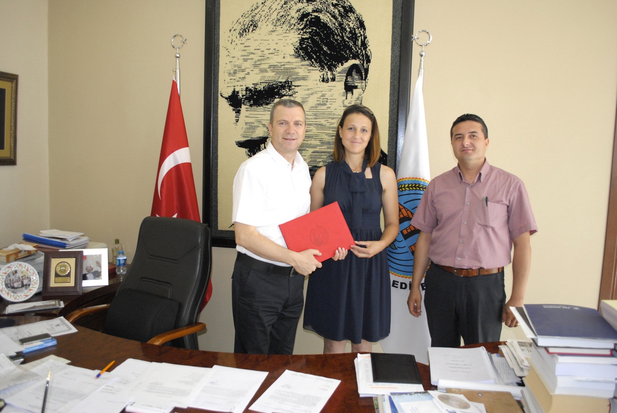Türkiye Atletizm Federasyonu\'ndan Başkan İşbilen\'e Teşekkür Ziyareti