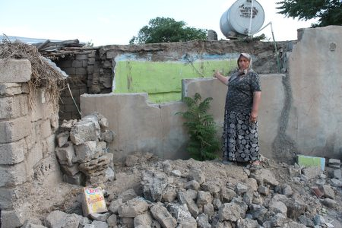 Yağmurdan Evi Yıkılan Çalgan Ailesi Zor Durumda