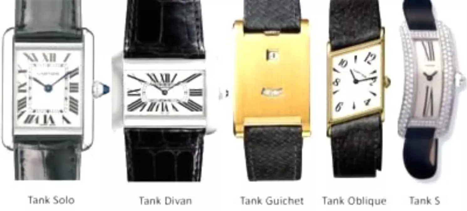 Cartier Tank\'dan Yepyeni Bir Model; Tank Anglaise