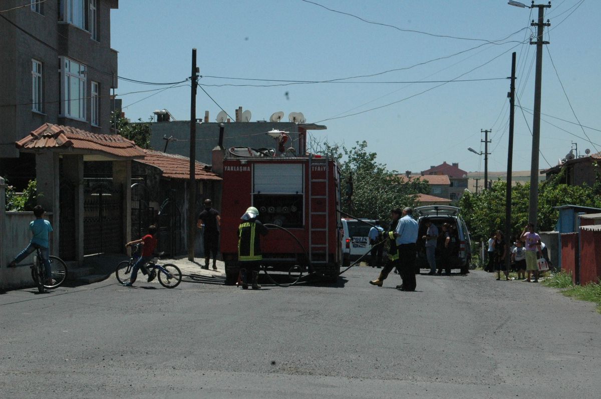 Çocukların Oyunu Yangın Çıkardı