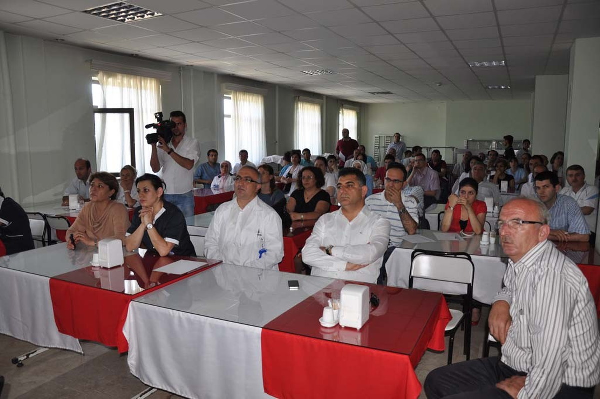 Devlet Hastanesi Personeline Yangın Eğitimi