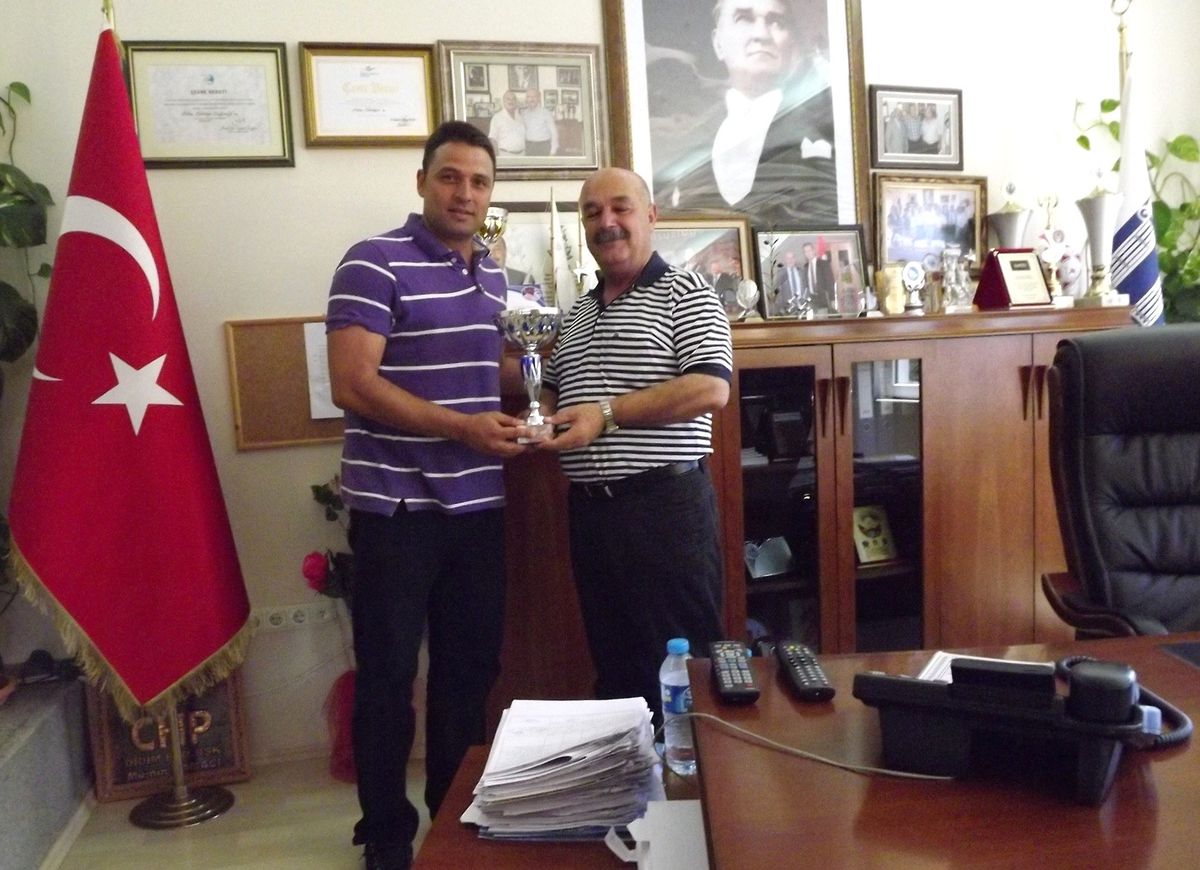 Fatih Akyel\'den Başkan Kamacı\'ya Ziyaret